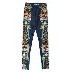 MARY KATRANZOU Jewel print leggings